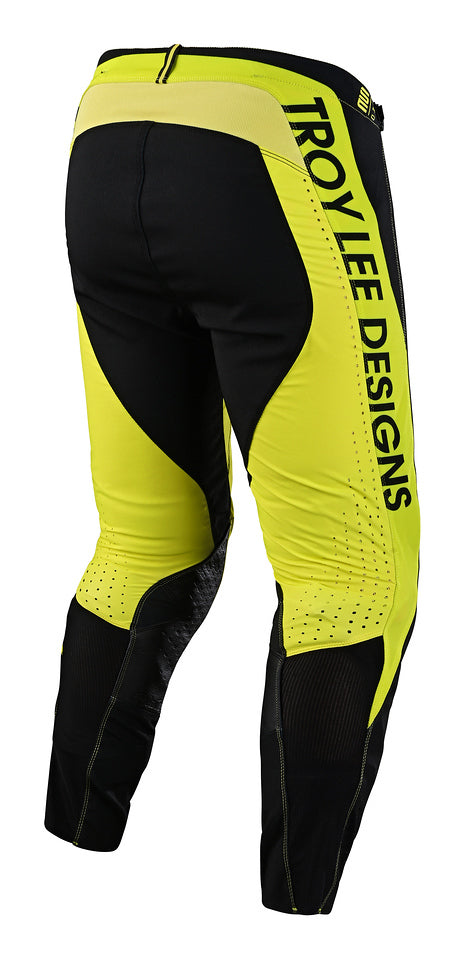 Pantalón Troy Lee Designs Se Pro Moto Drop In Black / Glo Yellow